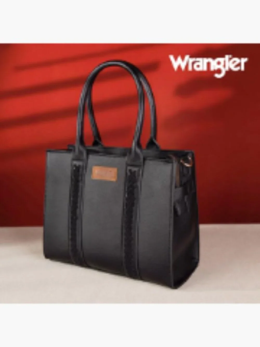 3-Piece Purse Set with Guitar Strap - Tote, Crossbody, Wallet - Faux Leather